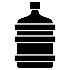 Water Bottle Icon Element For Design