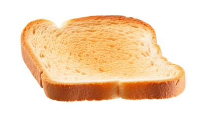 sliced bread isolated on transparent background cutout