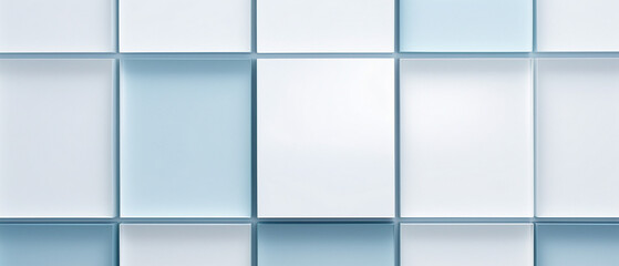 A sleek and contemporary grid design in shades of blue, ideal for a professional setting.