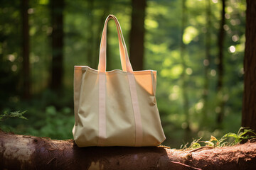 Sustainable Shopping Recycling bags - Ai generated - Generative Ai	