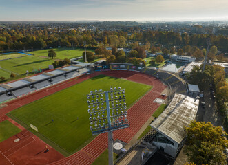 Donau stadium in Ulm Germany © Michael