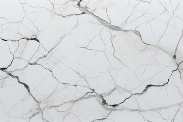 White marble texture pattern for background. Generative AI.