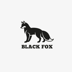 Black fox logo