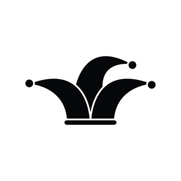 recommend clip art: jester hat icon joker hat icon vector 