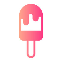 popsicle gradient icon