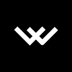 Obraz premium letter w logo 