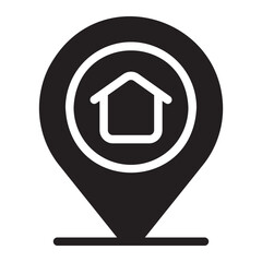 address glyph icon