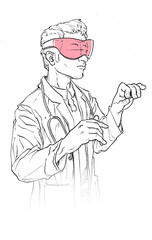Medizin 2.0, Arzt, Illustration