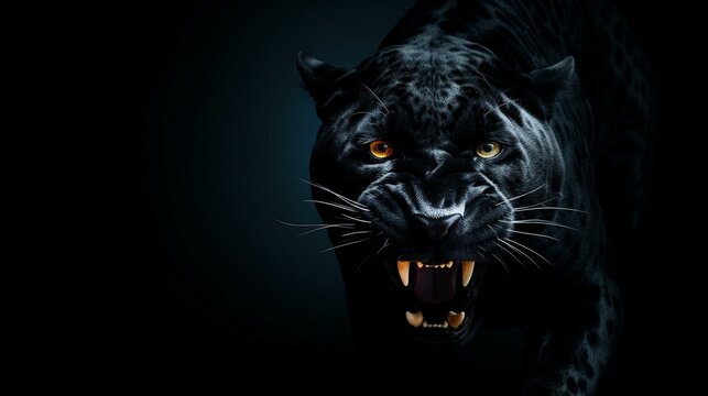black panther head