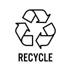Obraz premium Recycle symbol