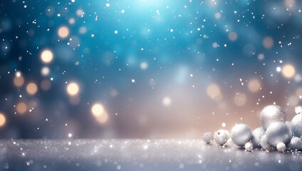 Fototapeta na wymiar Abstract Christmas winter background