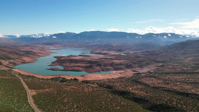 Panoramic landscape morocco