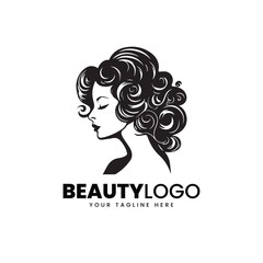 Vector Women beauty care salon logo design