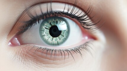 female eyes photo close-up