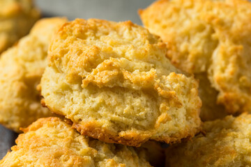 Homemade Buttery Buttermilk Drop Biscuits