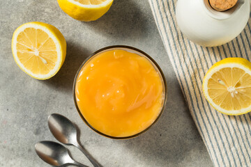 Sweet Organic Lemon Curd Spread