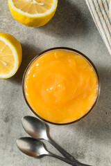 Sweet Organic Lemon Curd Spread
