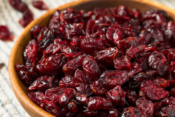 Organic Raw Dry Cranberries