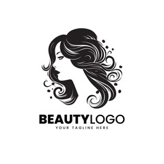 Vector Women beauty care salon logo design