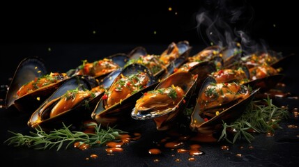 Grilled mussels are a flavorful treat perfect for a holiday meal.
