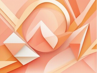 abstract background in Peach Fuzz colors