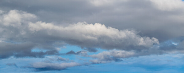 Cumulus cloudscape background
