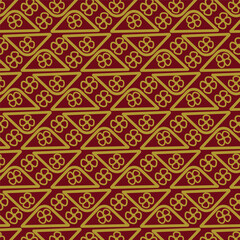 Abstract textile pattern geometric background, luxury pattern, floral vector texture