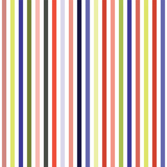 Fototapeta premium Seamless striped geometric pattern of vertical colored lines.