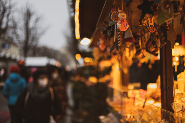 Christmas fair in Italy