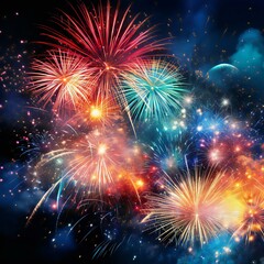 Fototapeta premium Fireworks