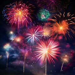 Fototapeta premium Fireworks