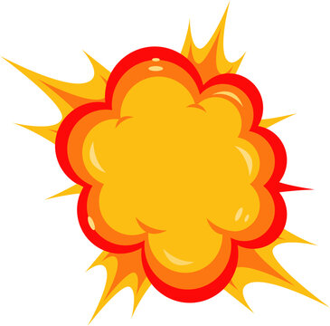 Bomb Explosion Illustration