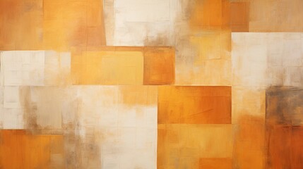  abstract canvas with burnt orange, gold, and yellow gradients. Geometric shapes, stripes, and captivating textures.