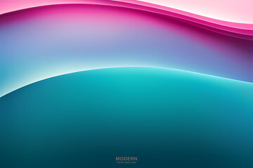 Abstract Blue Pink Background. colorful wavy design wallpaper. creative graphic 2 d illustration. trendy fluid cover with dynamic shapes flow.