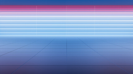 Blue and Pink Background with Lines