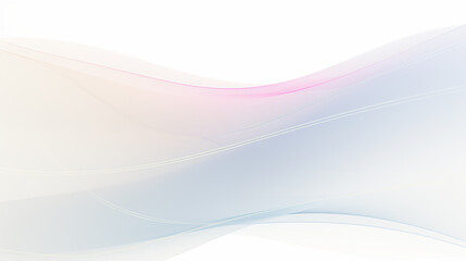 Naklejka premium White Background with Pink and Blue Wave