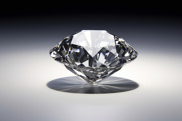 diamond on black background
