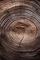 Macroscopic shot of wood , generated with AI