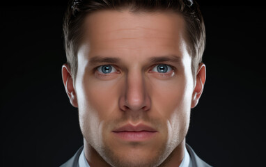 Obraz premium Studio portrait of a businessman
