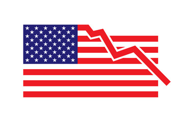 American flag inflation crisis