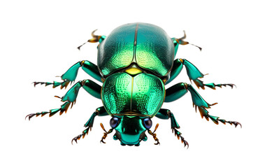 June Bug Insect isolated on a transparent background.