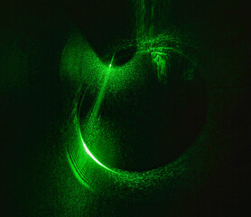 abstract green background with lines