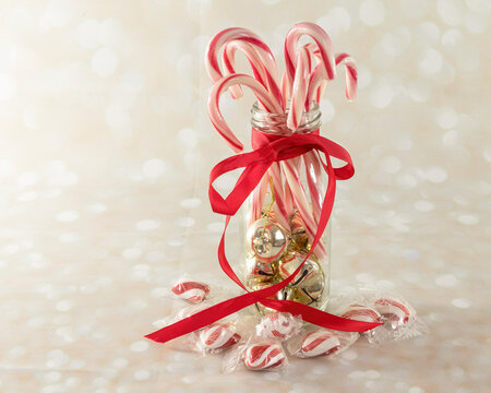 Jar of Candy Canes
