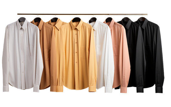 Statement Sleeves: Full Shirts that Add Flair to Fashion isolated on a transparent background.
