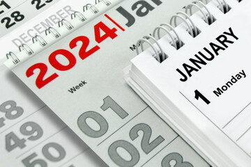Calendar 2024 January 1  Monday