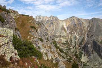 View from Predne Solisko, High Tatra, Slovakia