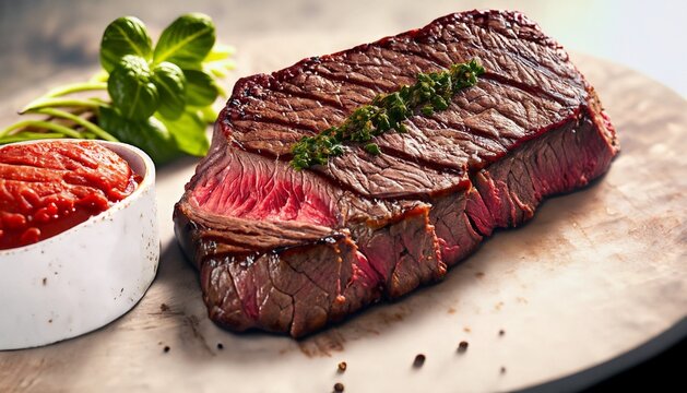 beef grilled steak suitable for background or banner