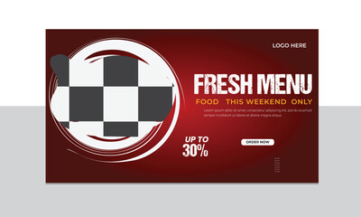  Minimal Web banner design.