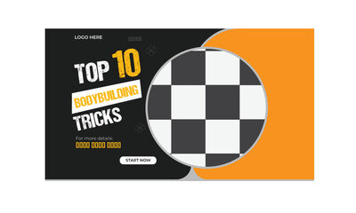  Minimal Web banner design.