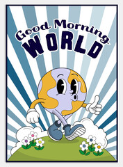 Good  Morning sun, Aesthetic Modern Art Collection For Decoration,